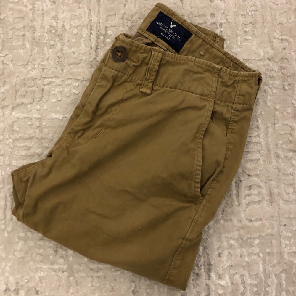 American Eagle Slim Straight Chino 26/28 - Picture 2 of 7